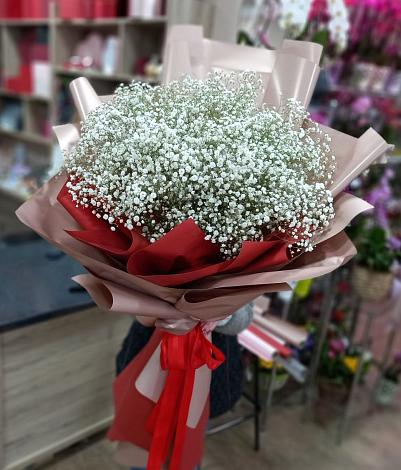 Букет цветов из: Гипсофила в Кировской