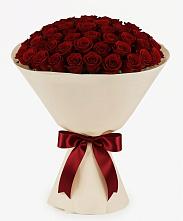 Букет 101 Бордовая роза Блэк Бакарра #REPLACE_PRED# Кировской