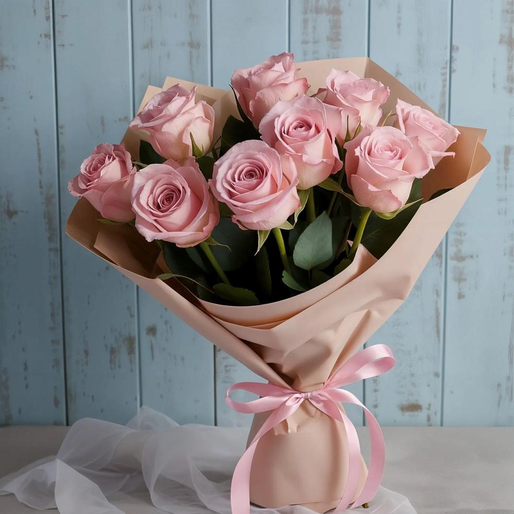 Букет цветов из: Розы в Кировской