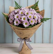 Букет цветов из:  Хризантемы в Кировской
