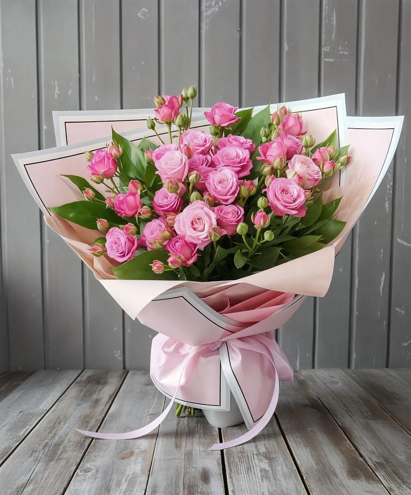 Букет Розовый кустик в Кировской