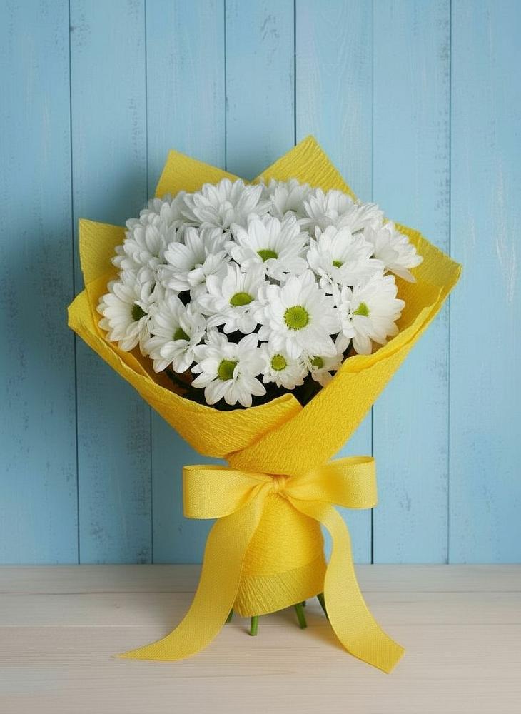 Букет цветов из: Хризантемы в Кировской