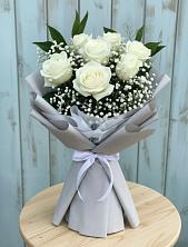 Букет цветов из:  Розы в Кировской