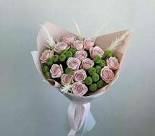 Букет цветов из:  Розы и Хризантемы #REPLACE_PRED# Кировской