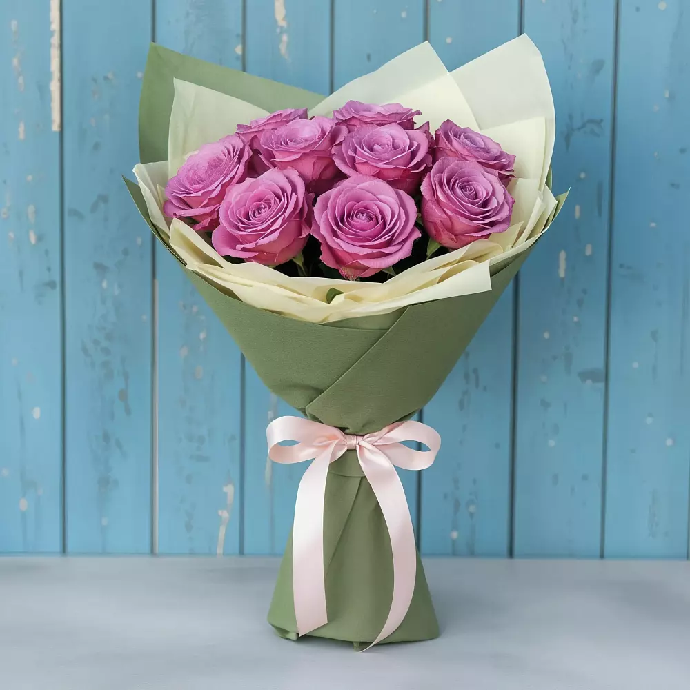 Букет Розы Фёрст Леди в Кировской