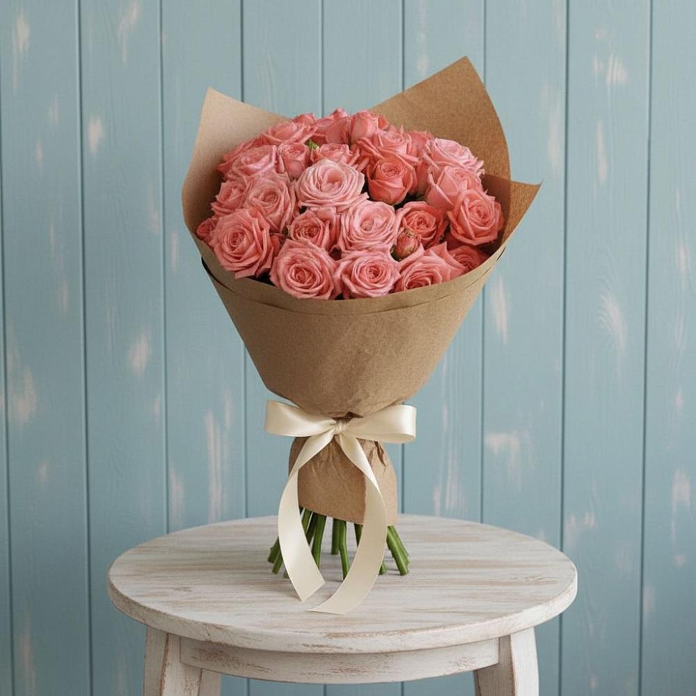 Букет цветов из: Розы в Кировской