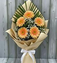 Букет цветов из:  Герберы в Кировской