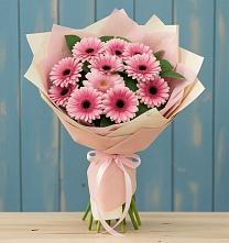 Букет цветов из:  Герберы в Кировской